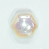 G749-16 Glas 6 hoek maneschijnwit 10 mm
