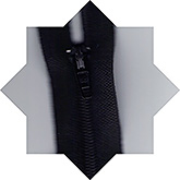 R003 Rits 18 cm kunststof