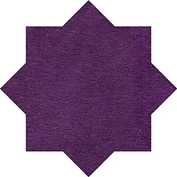 1006504 Nicky velours violet laatste coupons