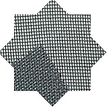 2001514 Tissue de gaze staalgrijs