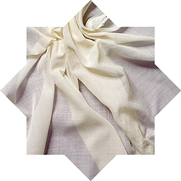 4011700 Etamine de laine naturel niet voorgewassen