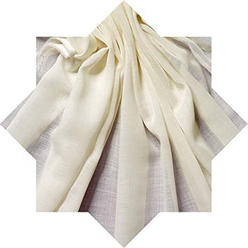 4011701 Etamine de laine naturel