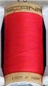 N4805 Biokatoenen naaigaren rood
