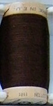 N4829 Biokatoenen naaigaren chocoladebruin
