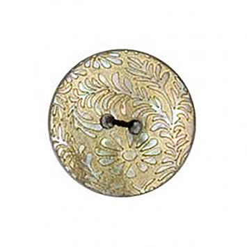 P1077-36 Parelmoer Agoya laser flora 23 mm