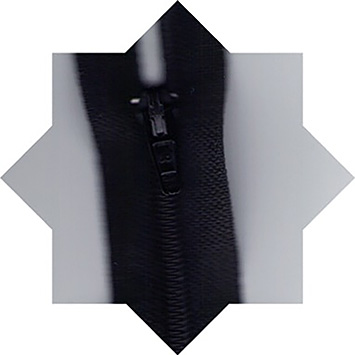 R003 Rits 18 cm kunststof